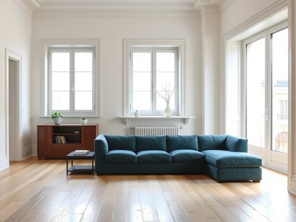 Appartement prêt à recevoir les meubles